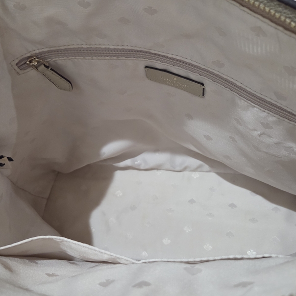 Kate Spade New York Monet Large Triple Compartment Tote in Cream - Picture 6 of 6